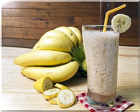 Smoothie with banana