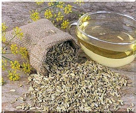 Fennel seeds against gastritis