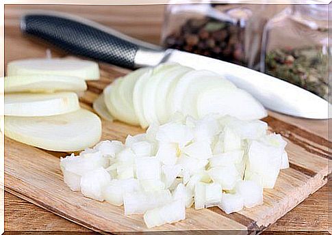 Chopped onions