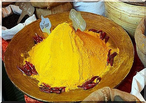 Turmeric spice with many benefits