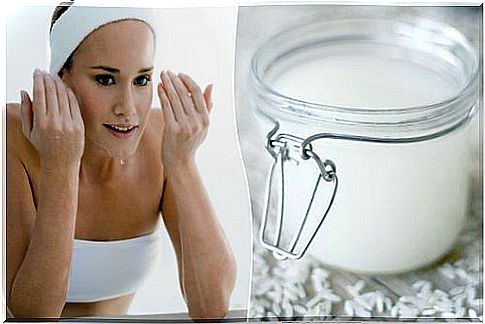 Fight oily skin with rice water tones