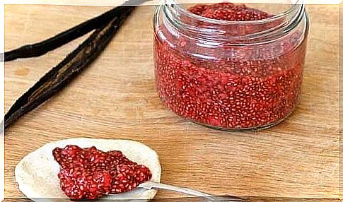 jam with chia seeds