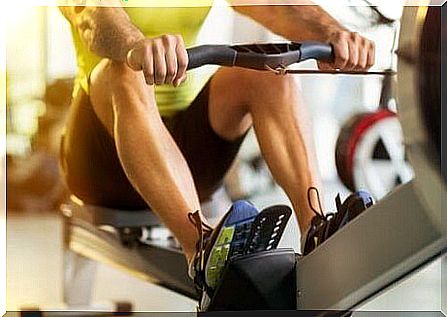 rowing machine gym