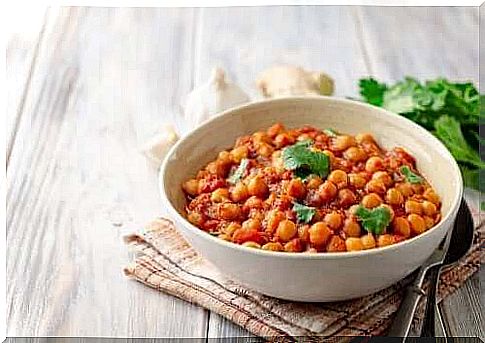 How to make delicious chickpeas in curry