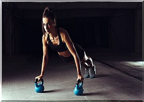 Woman exercising - increase your metabolism