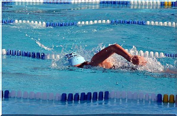 swimming is fun