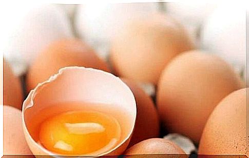 Egg yolks help against dryness