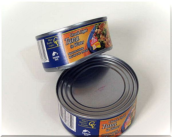 Cans of tuna