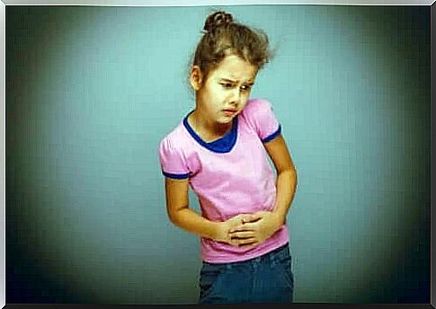 Children with stomach pain