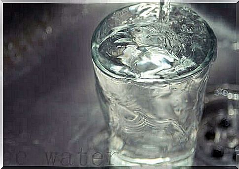 Water in glass