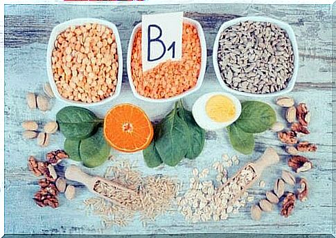 Foods with B1, which is part of the B vitamin complex